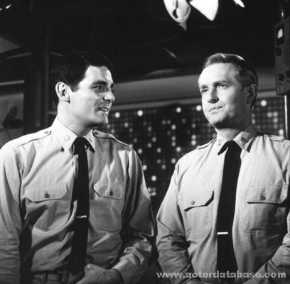 David Hedison and Robert Dowdell in Voyage to the Bottom of the Sea