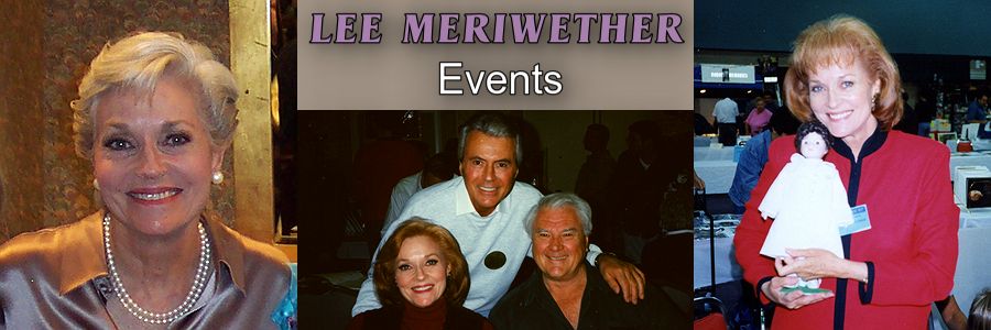 Lee Meriwether Conventions and Appearances