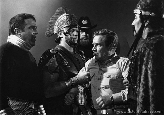 John Crawford and Richard Basehart in "Time Lock"