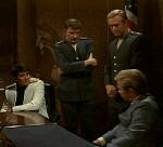 Robert Dowdell with Stuart Whitman, Tom Drake and Richard Basehart in City Beneath the Sea
